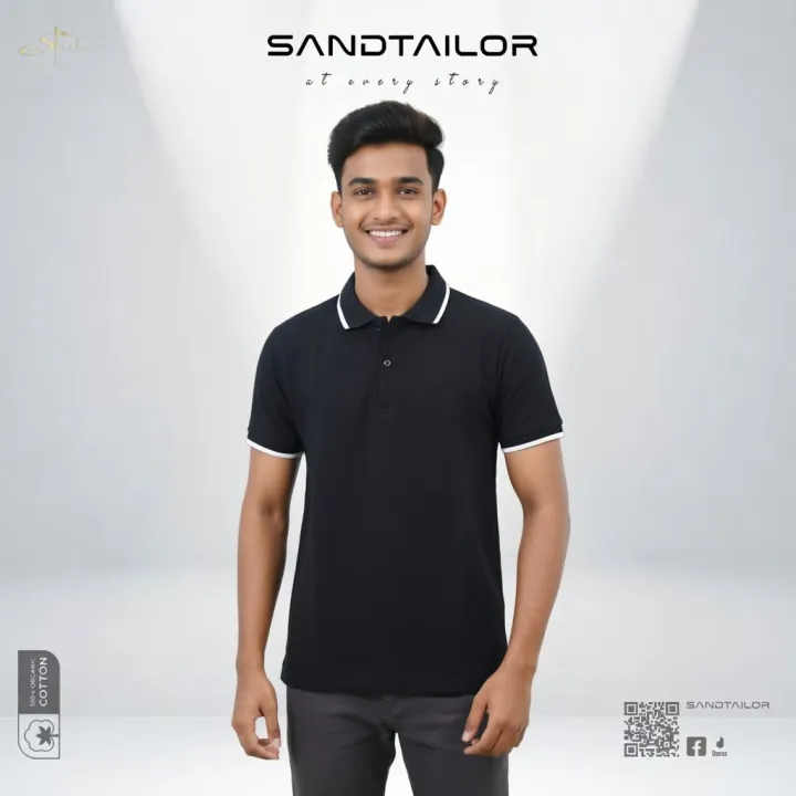 New%20Stylish%20Pk%20cotton%20polo%20For%20Men%20,men%20fashion,%20collar%20t%20shirt%20Polo%20-%20Image%203