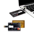 USB Flash Drive High Speed Bank Credit Card Pen Drive 4GB 8GB 16GB Pendrive 32GB 64GB Memory Usb Stick Flash Drive 128GB. 