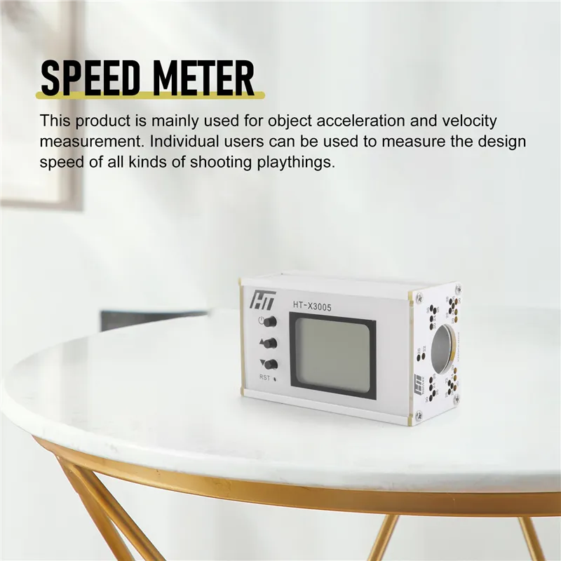 Compteur de vitesse de tir HT-X3005 Mesure de la vitesse de la balle