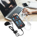 Mini Voice Changer Card 8 Sound Effects Support Multi Languages Beautification Handheld Sound Card for Mobile Phone Computer NEW. 