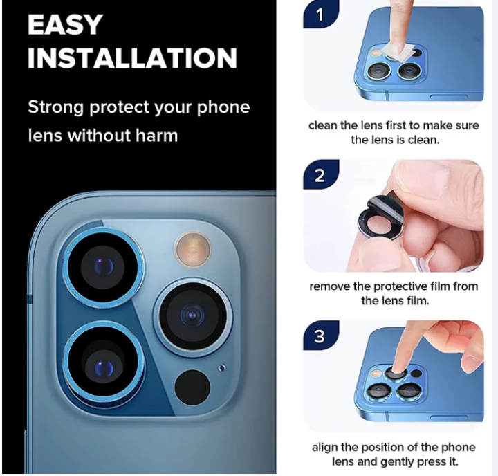 Camera%20Lens%20Protector%20For%20iPhone%2012%20Pro%20Max%20iPhone%2012%20Pro%20iPhone%20iPhone%2012%20Mini%20iPhone%2012%20HD%20Tempered%20Glass%20Metal%20Ring%20Lens%20Screen%20Cover%20-%20Image%207