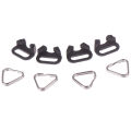 4set Belt Hook Camera Shoulder Strap Split Triangle Rings Tetuo. 