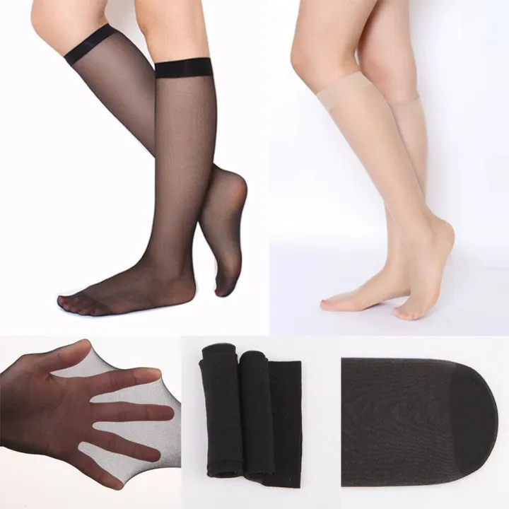 Women's%20Essential%20Knee%20High%20Nylon%20Socks%20-%20Image%204
