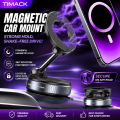 TIMACK® VACUUM SUCTION MAGNETIC BRACKET K007—— Car Phone Magnetic Stand Mechanical Vacuum Suction Cup Rotate 360° Magnetic Adsorption Bracket Navigation Universal Holder.