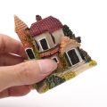 Miniature House Fairy Garden Micro Landscape Home Decoration Resin Craft Decor.