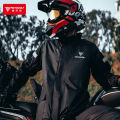 Motowolf Waterproof Reflective Motorcycle Raincoat Jacket and Pants Set with Carrying Bag. 