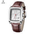 MEGIR Luxury Casual Watches Fashion Men Quartz Wristwatches Leather Strap Waterproof Luminous Men's Watch Chronograph 2028. 
