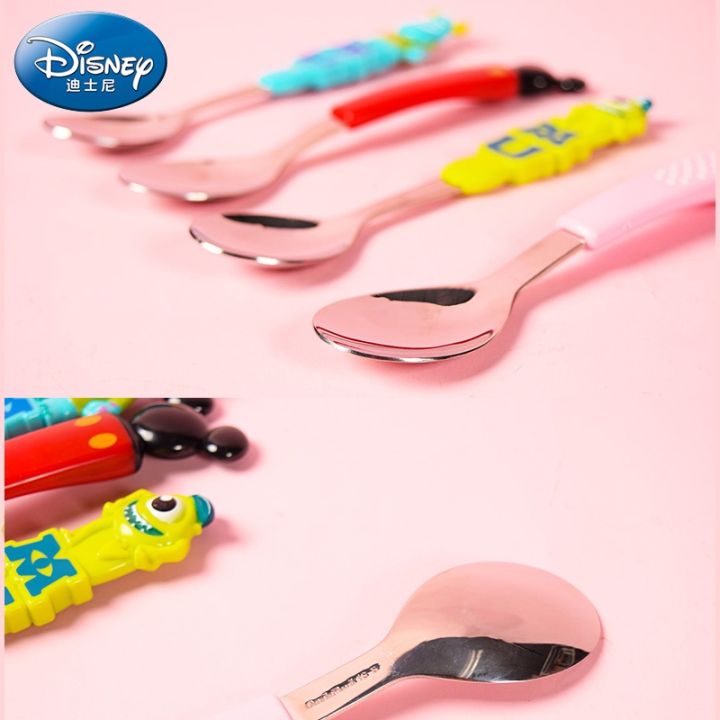 Disney%20Princess%20Spoon%20&%20Fork%20Baby%20DISNEY%20Kids%20Spoon%20Fork%20Feeding%20Utensils%20Boy%20Girl%20Mickey%20Mouse%20-%20Image%205