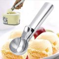Ice Cream Scoop spoon with Easy Release, Comfortable and Anti-Freeze Handle, Perfect for Gelatos, Frozen Yogurt, Fruit, Sundaes. 