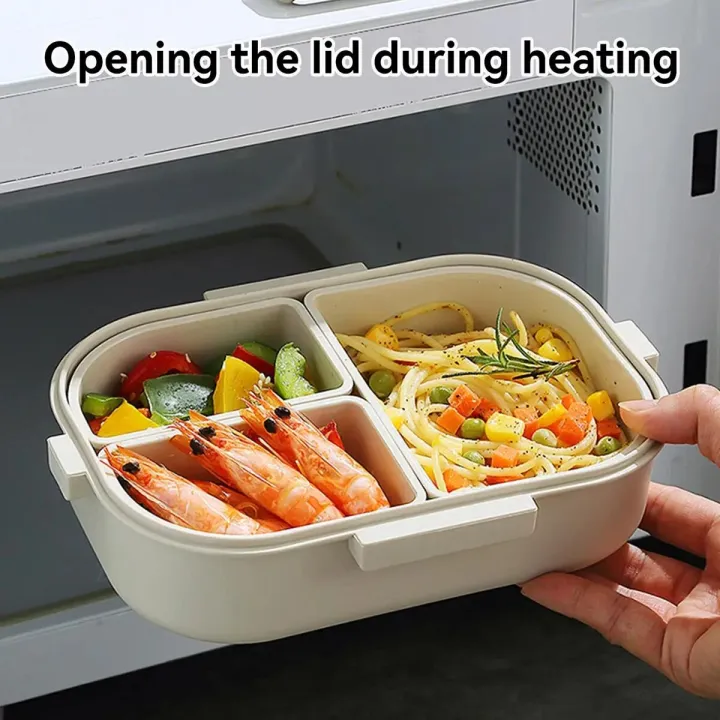 WORTHBUY%20Thermal%20Lunch%20Box%20Heat%20Preservation%20Bento%20Box%20Portable%20Divided%20Food%20Storage%20Container%20-%20Image%205