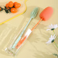 Long Handle Cup Cleaning Brush Bottle Scrubbing Silicone Cleaner Washing Brush Fullhouse. 