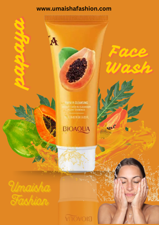 BIOAQUA Papaya Foaming Dense Moisturizing Face Wash
