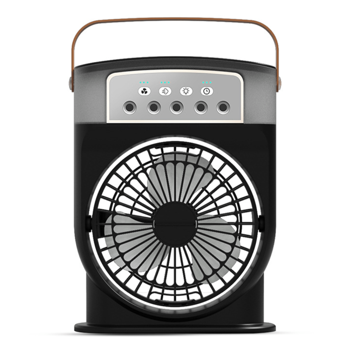 Rechargeable Air Cooler Fan With Mist Flow