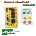 Microwave Supply Control Board Universal Repair Computer Board Membrane Keypad for Microwave Ovens.