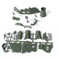 330 military plastic model toys, soldiers, and accessories. 