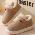 Comwarm Winter Plush Slippers For Fashion Snow Boots Women Warm Fluffy Fur Home Slipper Outdoor Antiskid Cotton Shoes. 