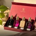 Nisara Long Lasting Woman Perfume Gift Set 4x15ml(60ml) | Notes:- Warm Vanilla, Floral Woody Musky with | Midnight Tease | Girl Power | Vanilla Rush | Miss Gorgeous | Travel & Pocket friendly perfume kit for all moods & occasions.