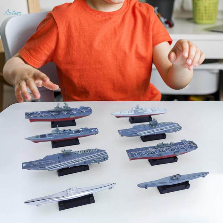 8Pcs%204D%20Assembled%20Ship%20Model%20Model%20for%20Kids%20Adults%20Children%20-%20Image%205