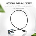 Mini PCIe to PCI Express 16X Riser for Laptop External image Card EXP GDC BTC Antminer Miner MPCIe to PCI-E Slot Mining Card. 