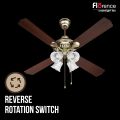 Havells Florence Underlight 1200mm / 48" Ceiling Fan (Antique Brass). 