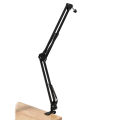 Pro Desktop Microphone Holder Suspension Scissor Arm Microphone Stand Table Mounting Clamp for Samson Blue Yeti Snowball. 