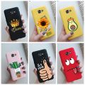 case For Samsung Galaxy A7 2017 Case Cute Painted silicon soft tpu phone back Cover Bumper For Samsung A7 2017 A720 A720f Cases.