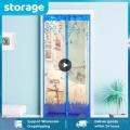 90x210cm Automatic Closing Magnetic Mosquito Net Screen Door Anti-fly Net Cartoon Monkey Magnetic Anti-mosquito Screen Door. 