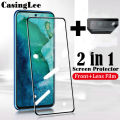 (2 Pieces) for Asus Rog Phone 7 Screen Protector Tempered Glass + Camera Lens Protector Glass.