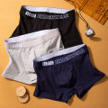 Boxer Men's Underwear Men's Cotton Underpants Men's Pure Men's Underwear Shorts Underwear Boxer Shorts Cotton Solid Color. 