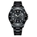TMFPQ Foreign Trade Fully Automatic Water Ghost Waterproof Stainless Steel Buckle Super Strong Night Glow Non Mechanical Men's Watch. 
