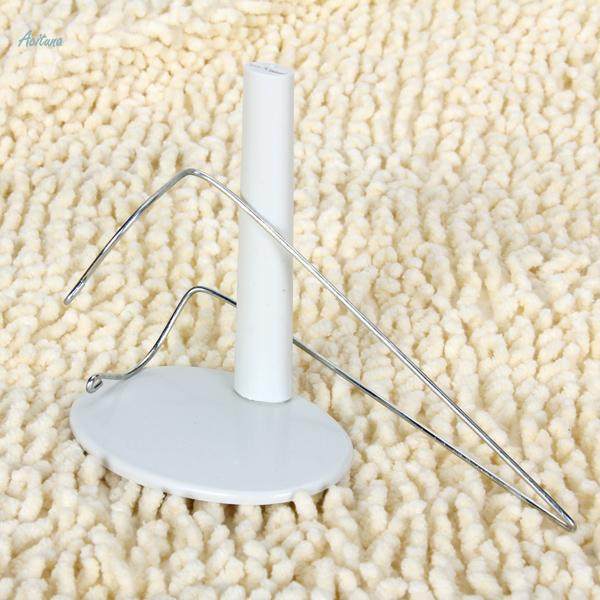 White Adjustable Doll Stand Display Holder 11.5-14.5cm for Teddy Bear