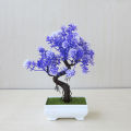 Artificial Plants Bonsai Small Tree Pot Fake Plant Flowers Potted Ornaments For Home Room Table Decoration Hotel Garden Decor Eatop. 