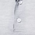 AIOPESON 2023 New Men's Deer Embroidery Polo Shirts Solid Color Long Sleeve Social Business Male.