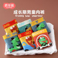 Children's Underwear Cotton Boxer Boy Older Boy No Clip Baby Toddler Cartoon Car Boxer Shorts. 