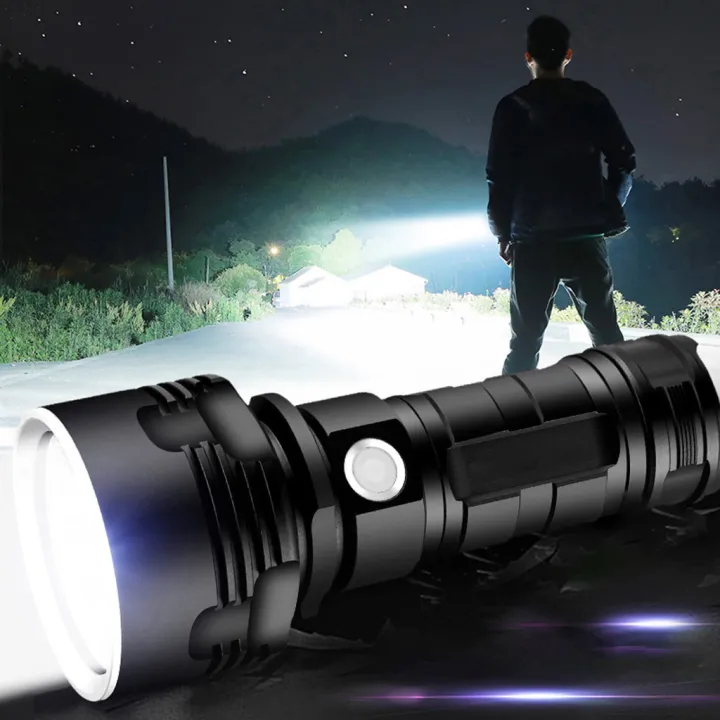 Duangduyang%20LED%20Zoom%20Flashlight%20XHP70%20Torch%20USB%20Rechargeable%20Waterproof%20Lamp%20Ultra%20Bright%20-%20Torch%20Light%20-%20Image%209