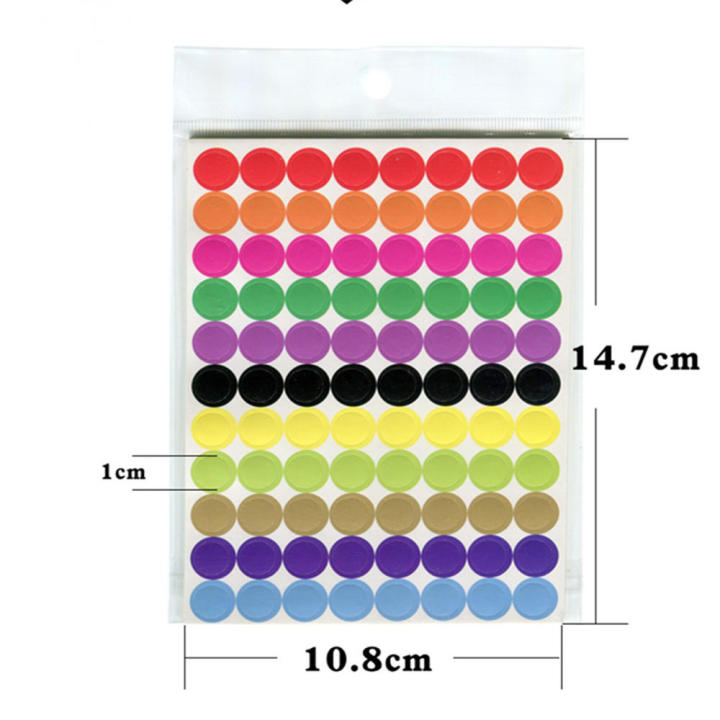 10%20sheet%20dot%20stickers%20party%20decoration%20coloured%20round%20sealing%20sticker%20adhesive%20880pcs%20paper%20labels%20for%20sticker%20label%20-%20Image%203
