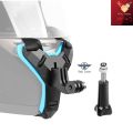 Helmet Chin Mobile Mount with Phone holder Motorcycle Helmet Stand for Action Camera and Phone. 