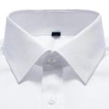 Classic French Cuff Men's Dress Shirt Long Sleeve Male Formal Wedding Party White Black Oversized Cufflink Shirts with Pocket.