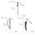 Anime Bleach Keychain Zangetsu Zanpakutou Samurai Royal Steel Katana Pendant Keychain for Men Car Gift Jewelry. 