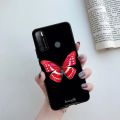 For Tecno Pouvoir 4 4 Pro LC7 LC8 Case Fashion Art Label Black Painted Soft TPU Phone Back Cover For Tecno Pouvoir 4 4 Pro Case.