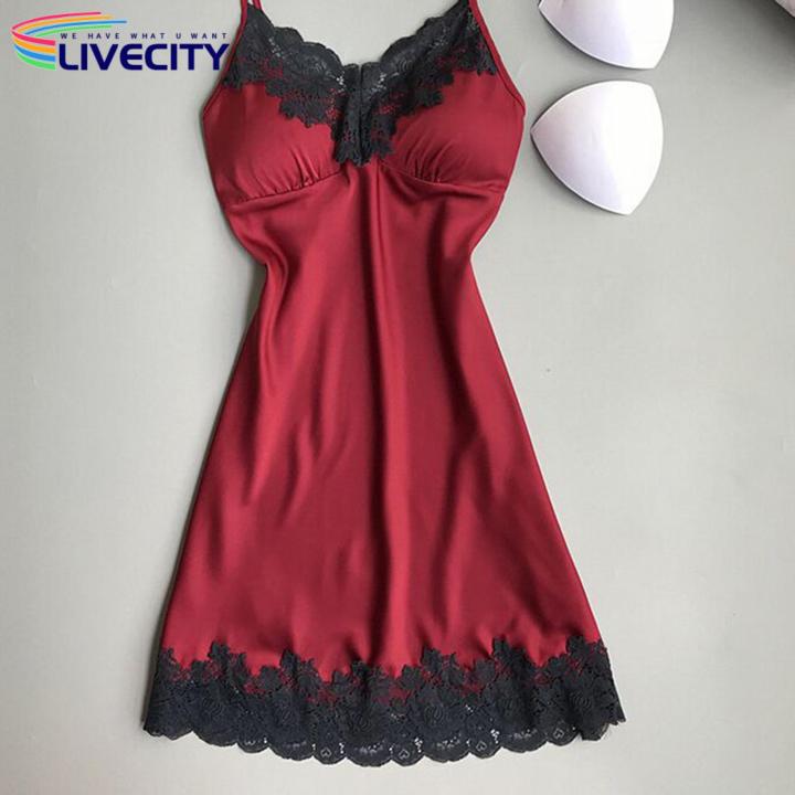 Pajamas%20Silky%20Intimacy%20Summer%20Women%20Sleepwear%20-%20Image%203