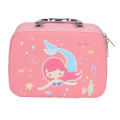Kids Makeup Kit, Safe Portable Girls Cosmetics Toys Skin Friendly Washable Cute for Festivals. 