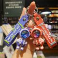 Astronaut Bears Key Chains Ring Fashion Cute Animal Bag Key ring Holder for Motor Bike Car Accessories Gift. 