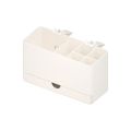 NBX Desk Side Storage Marker Pencil Box Desktop Organizer with Management Tray. 