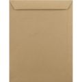 Brown Envelopes (Khaki Kham) Folding Pocket For Invitations Cards, Photos, Letters, Strong Bond Paper, by Better Office Products, Great Option for Mailing, Storage and Organizing, Size B4, Legal (Length 35.30cm X Width 25.00cm), Pack of 25 PCS.