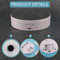 360 Degree Round Rotating Turntable Display Stand Photography Accessories Studio Photo Background Stand New(White). 