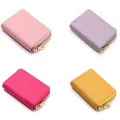 Zipper RFID Women Business Organizer Wallet Purse Men New Card PU. 