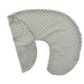 Minky Nursing Pillow Cover, Breastfeeding Pillow Positioner Slipcover Fits for Baby Boy Girl Support Removable Cover. 