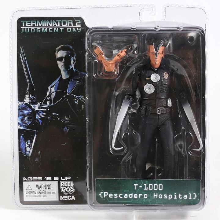 Terminator Pvc Action Figure NECA Terminator 2: Judgment Day T-800 Arnold Schwarzenegger PVC Action ...