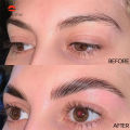 Eyebrow Tint Kit Brown 2 In 1 Eyebrow Gel Lash Lift And Tint Kit Professional Semi-Permanent Waterproof Eyebrow Brow Kit DIY.